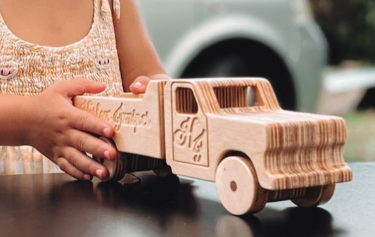 Personalised Wooden Pickup Truck